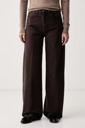 Sisley rifle wide leg dámske hnedé 4RR5LE05H