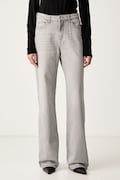 Patrizia Pepe jeansy relaxed fit damskie szare 2P0099 D0045