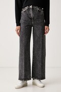 Lacoste jeansy damskie szare HF8402