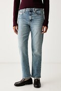Tommy Hilfiger blugi slim fit pentru femei albaștri WW0WW52184