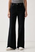 Levi's jeansy flare damskie RIBCAGE FLARE H226 czarne 0083R-0000