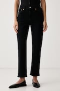 Levi's slim fit traperice za žene RIBCAGE SLIM crne 0081W-0000