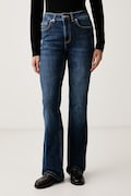 United Colors of Benetton jeansy flare damskie niebieskie 48CMDE035