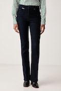United Colors of Benetton jeansy flare damskie niebieskie 48CMDE035