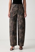 Liu Jo jeansy damskie brązowe UF6163 T684A