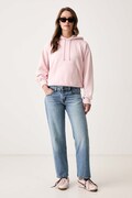 Levi's jeansy straight damskie SUPERLOW STRAIGHT niebieskie 0081X