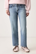 Levi's ίσια Γυναικεία SUPERLOW STRAIGHT μπλε 0081X
