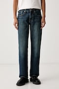 Levi's rifle rovné dámske SUPERLOW STRAIGHT tmavomodré 0081X