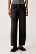 Levi's rifle straight dámske SUPERLOW STRAIGHT čierne 0081X