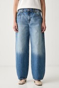 7 FOR ALL MANKIND jeansy relaxed fit damskie niebieskie 7UF70E52