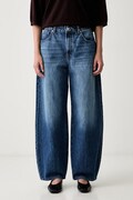 7 FOR ALL MANKIND jeansy relaxed fit damskie niebieskie 7UF70E52