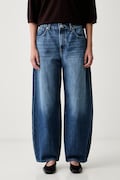 7 FOR ALL MANKIND blugi relaxed fit pentru femei albaștri 7UF70E52
