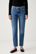 7 FOR ALL MANKIND jeansy skinny damskie niebieskie 7UC30G98