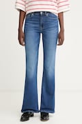 Tommy Hilfiger jeansy flare damskie niebieskie WW0WW49952