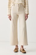 Tommy Hilfiger Τζιν wide leg Γυναικεία μπεζ WW0WW49949