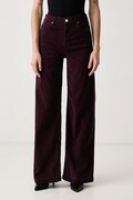 Guess τζιν wide leg γυναικεία BELLAGIO μπορντό W6BA1C W4354