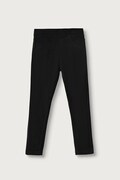 United Colors of Benetton legginsy dziecięce bawełniane z elastanem czarne regular waist 4T32CE00S