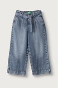 United Colors of Benetton rifle wide leg detské modré 4KGZCF060