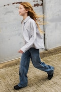 Mayoral széles szárú gyerek farmer wide leg kék 7503