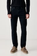 BOSS Orange jeansy slim fit męskie DELAWARE BO granatowe 50570881
