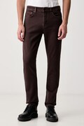 BOSS Orange jeansy slim fit męskie DELAWARE BO brązowe 50570881
