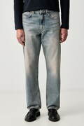 Sisley jeansy relaxed fit męskie niebieskie 4MBCSE035