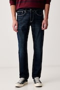 G-Star jeansy męskie Streem Slim Tapered granatowe D28534-E205