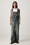 Carhartt WIP Bib Overall Straight salopetă pentru femei albastră I036597