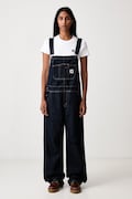 Carhartt WIP Bib Overall Straight salopetă pentru femei bleumarin I036597