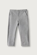 United Colors of Benetton spodnie dziecięce z bawełną szare regular waist 3F1YCF05A