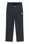 Guess спортивні штани дитячі чорні regular waist L4YQ18 K7122