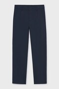 Mayoral oblekové kalhoty dětské s viskózou námořnické modré regular waist 7516