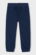 Mayoral kalhoty dětské s bavlnou jogger soft námořnické modré 4511