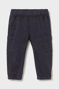 Mayoral джоггери дитячі бавовняні з еластаном Joggery cargo темно-сині regular waist 2539
