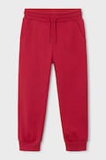 Mayoral спортивні штани дитячі з бавовною червоні regular waist 725