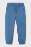 Mayoral спортивні штани дитячі з бавовною блакитні regular waist 725
