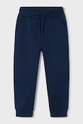 Mayoral спортивні штани дитячі з бавовною темно-сині regular waist 725