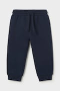 Mayoral pantaloni da tuta per bambini con cotone blu navy regular waist 704