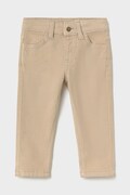 Mayoral nohavice detské menčestrové béžové regular waist 542