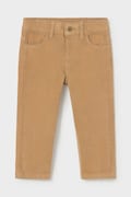 Mayoral штани дитячі вельветові коричневі regular waist 542
