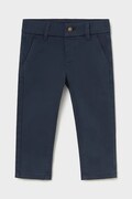 Mayoral штани дитячі бавовняні з еластаном темно-сині regular waist 521