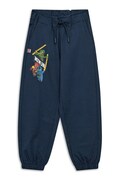Lego spodnie dresowe dziecięce bawełniane LWPINO 601 granatowe regular waist 60.1101.1549