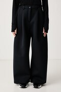 Nike Sportswear spodnie wide leg damskie z modalem czarne regular waist IX7062.010