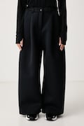 Nike Sportswear spodnie wide leg damskie z modalem czarne regular waist IX7062.010