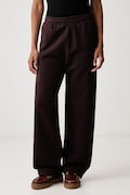 Carhartt WIP Cassie Sweat Pant spodnie dresowe bawełniane damskie brązowe high waist I037149