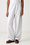 Carhartt WIP Cassie Sweat Pant spodnie dresowe bawełniane damskie szare high waist I037149