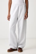 Carhartt WIP Cassie Sweat Pant spodnie dresowe bawełniane damskie szare high waist I037149