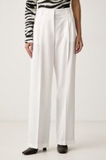 Patrizia Pepe spodnie damskie beżowe high waist 2P0112 A498