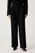 Patrizia Pepe spodnie damskie czarne high waist 2P0112 A498