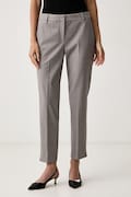 Marella штани жіночі з вовною MLLESORDIO сірі regular waist 2623136201200